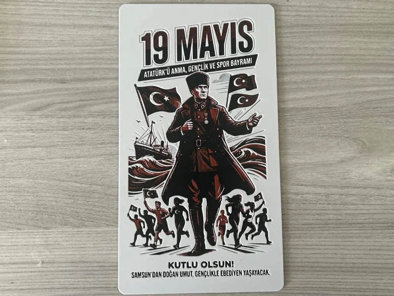 19 Mayıs Canvas Tablo