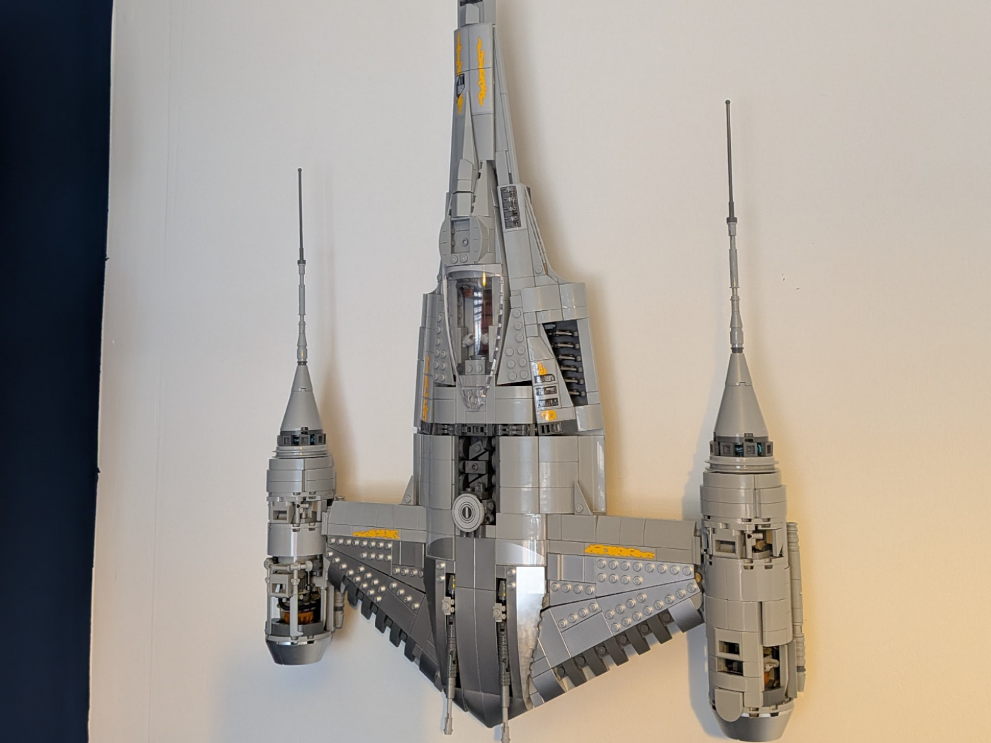 UCS N-1 Starfighter Wall Mount