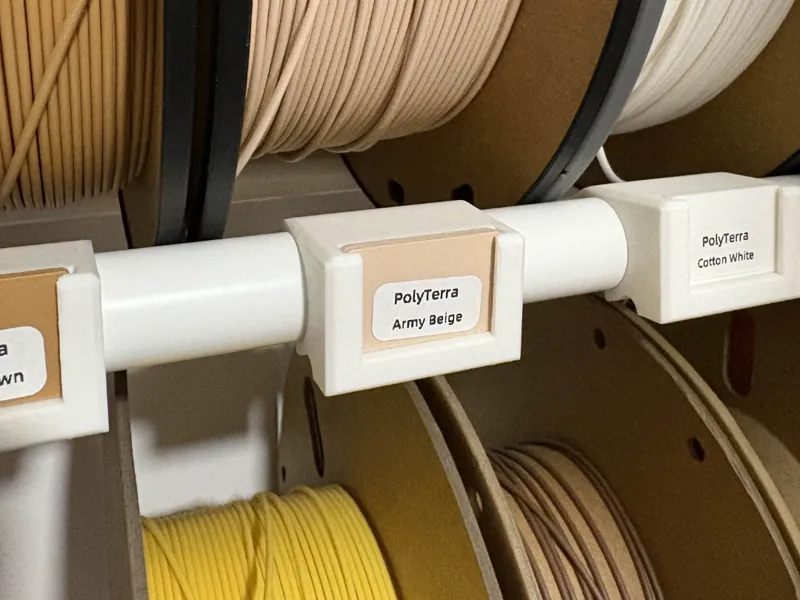 Swatches Holder for Ikea Billy Cabinet (19mm)