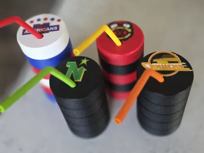 NHL Legacy/Retro Logo Can Coozie