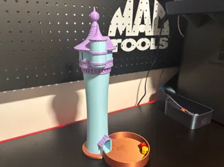 Rapunzel Dice Tower