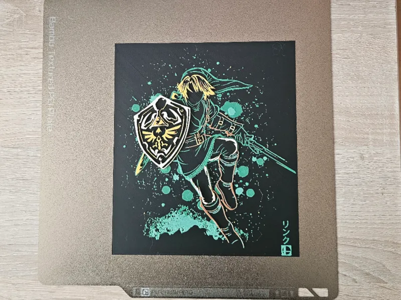 Hueforge Link The Legend of Zelda