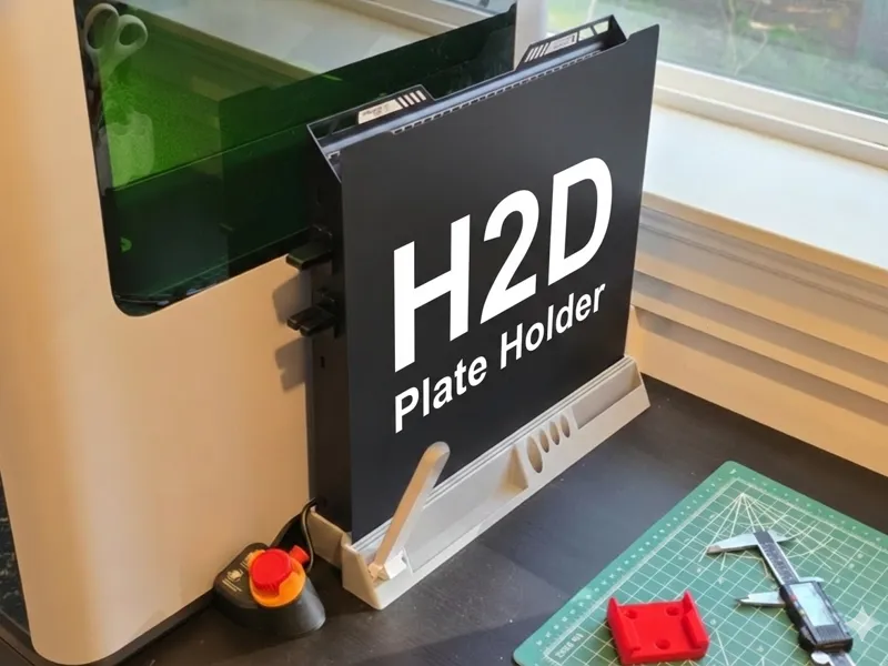 H2D-S-C Laser and Build Plate Holder