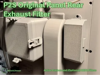 P2S Original Panel Rear Exhaust Filter