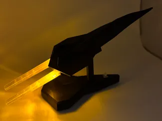 TopGun DarkStar jet Decoration lamp 