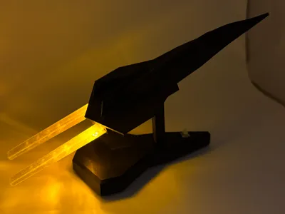 TopGun DarkStar jet Decoration lamp