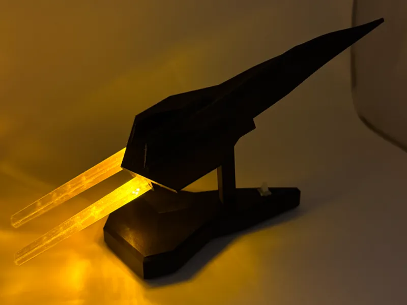 TopGun DarkStar jet Decoration lamp 