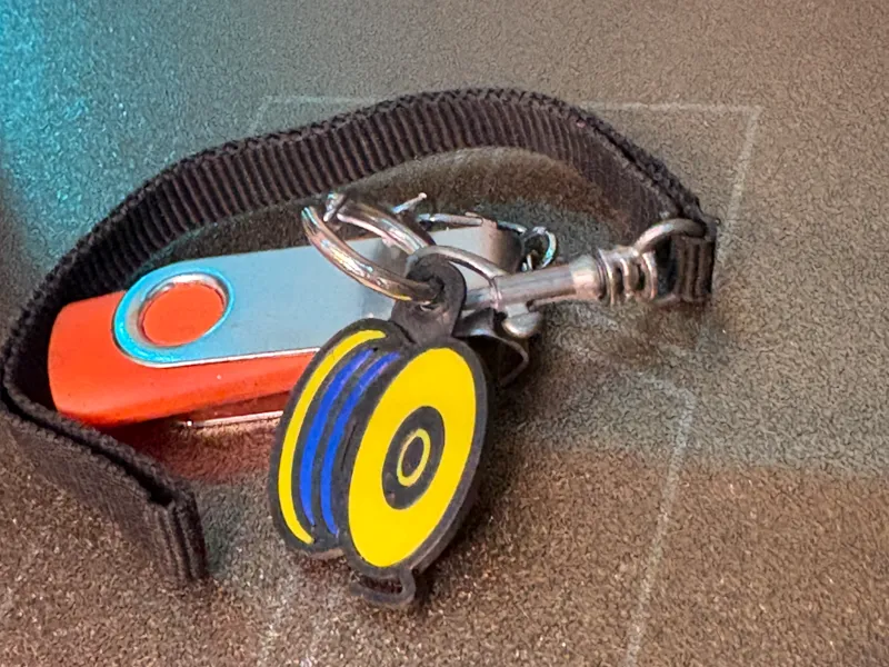 Filament Rollen schlüsel anhänger