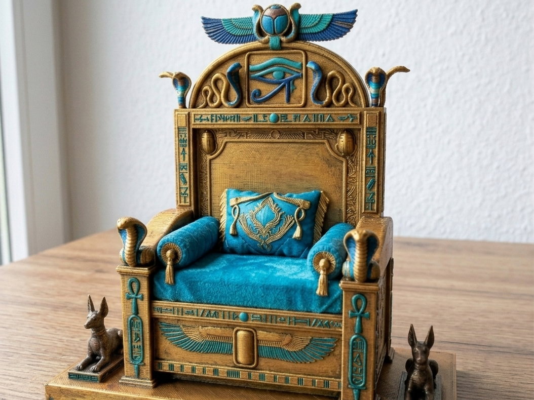 Monster High Cleo de Nile Egyptian Doll Throne