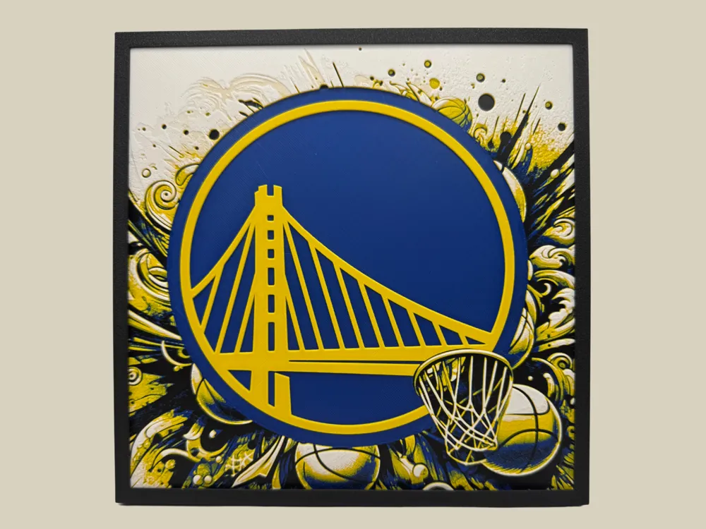 Golden State Warriors - NBA Hueforge