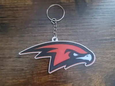 Rossview Hawks Keychain