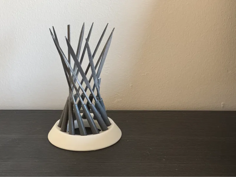 Vortex File Holder (Harbor Freight)