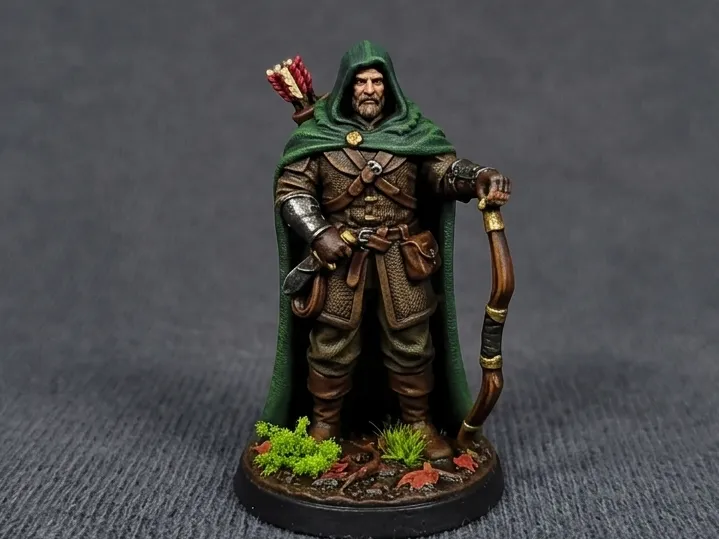 Woodland Archer / Ranger - 32mm Scale Hero