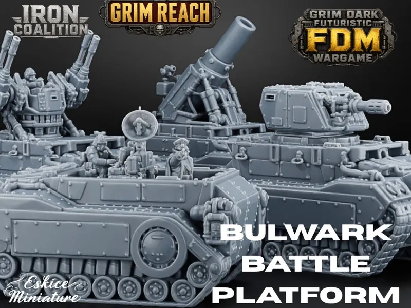 BULWARK BATTLE PLATFORM - 32mm Grim Dark Wargame