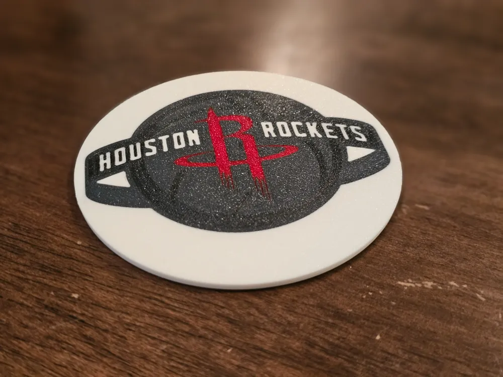 Houston Rockets Coaster by miker73 - MakerWorld