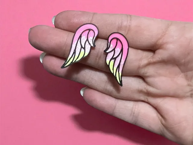 Pendientes alas