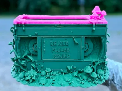 VHS Desk Organizer