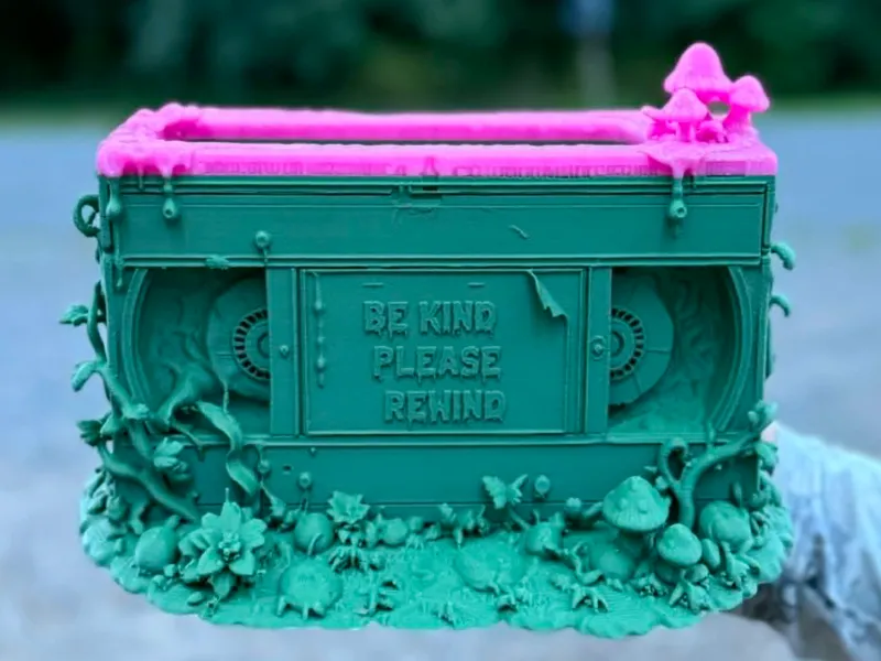 VHS Desk Organizer