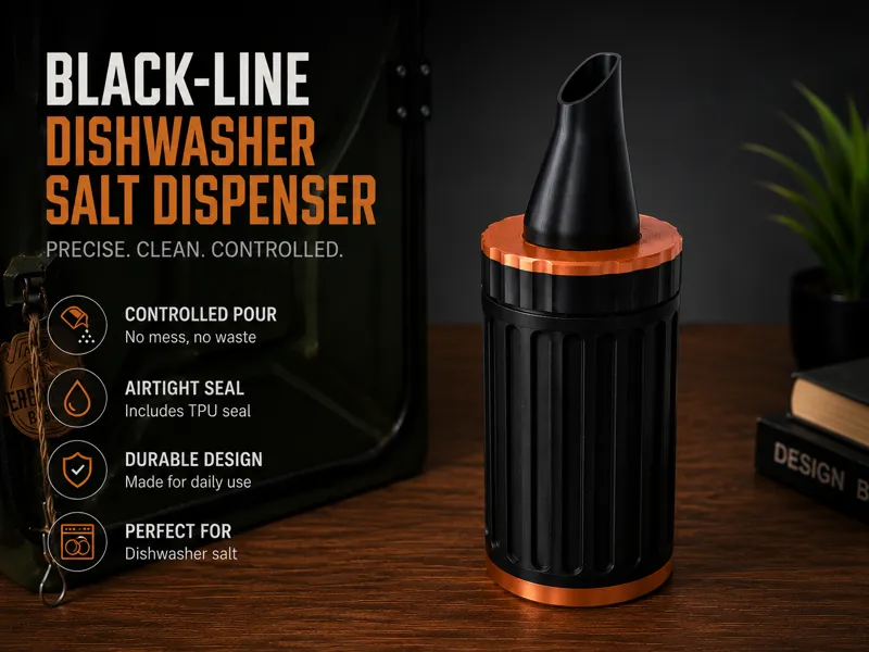 Black-Line - Dishwasher Salt Dispenser