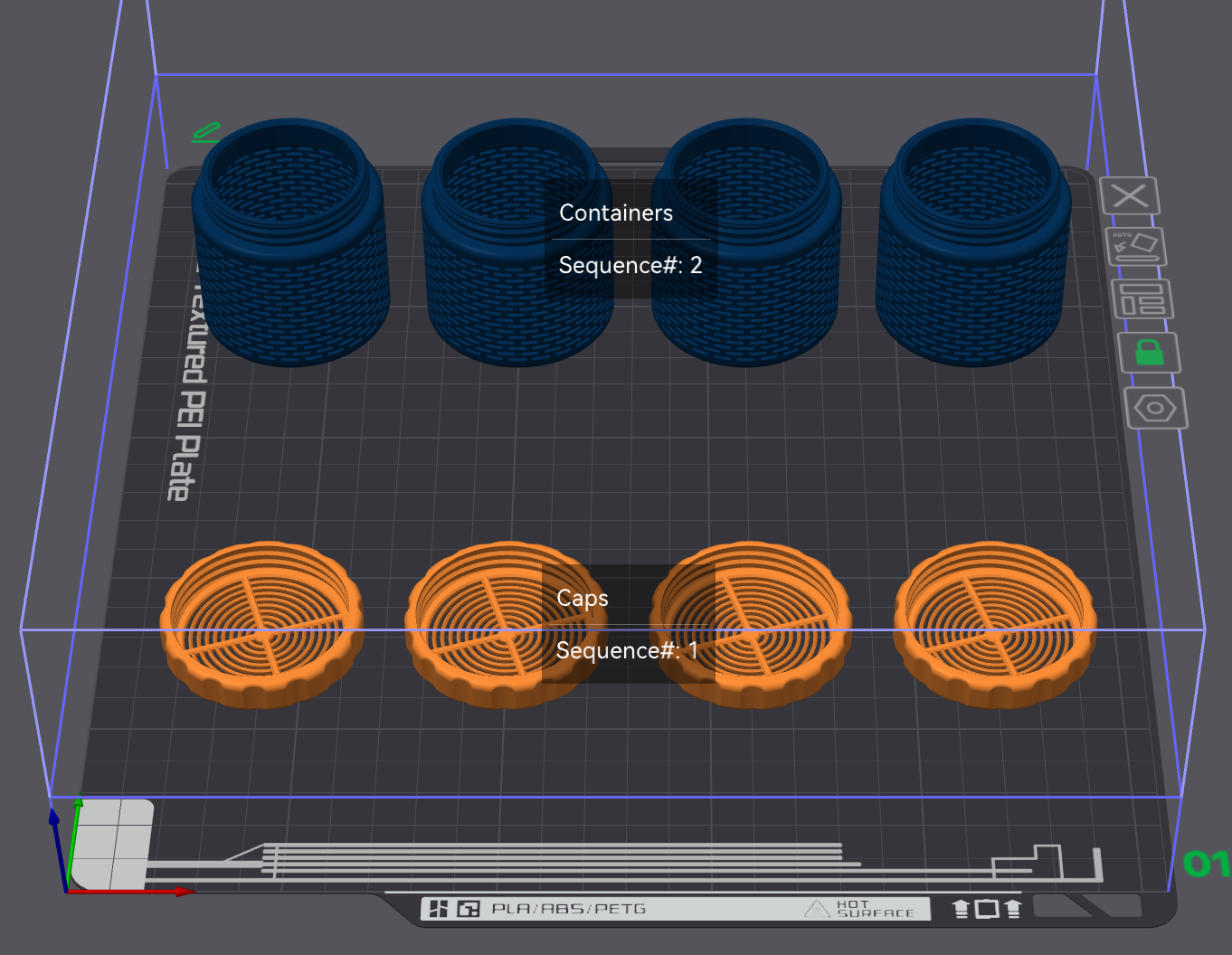 Miniatura 5 do modelo 3D Container - silica gel
