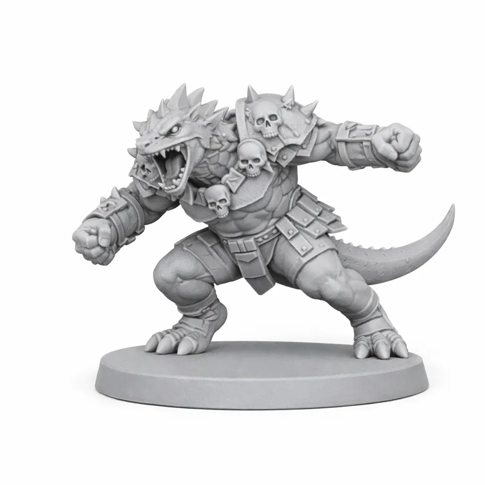 Lizardmen Team – Inspired by Blood Bowl - Free 3D Print Model - MakerWorld