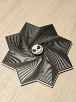 Fidget toile d'araignée XL avec 6 pin's Halloween — photo 3