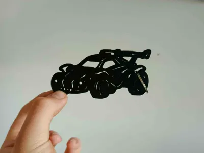 Rocket League Octane Keychain