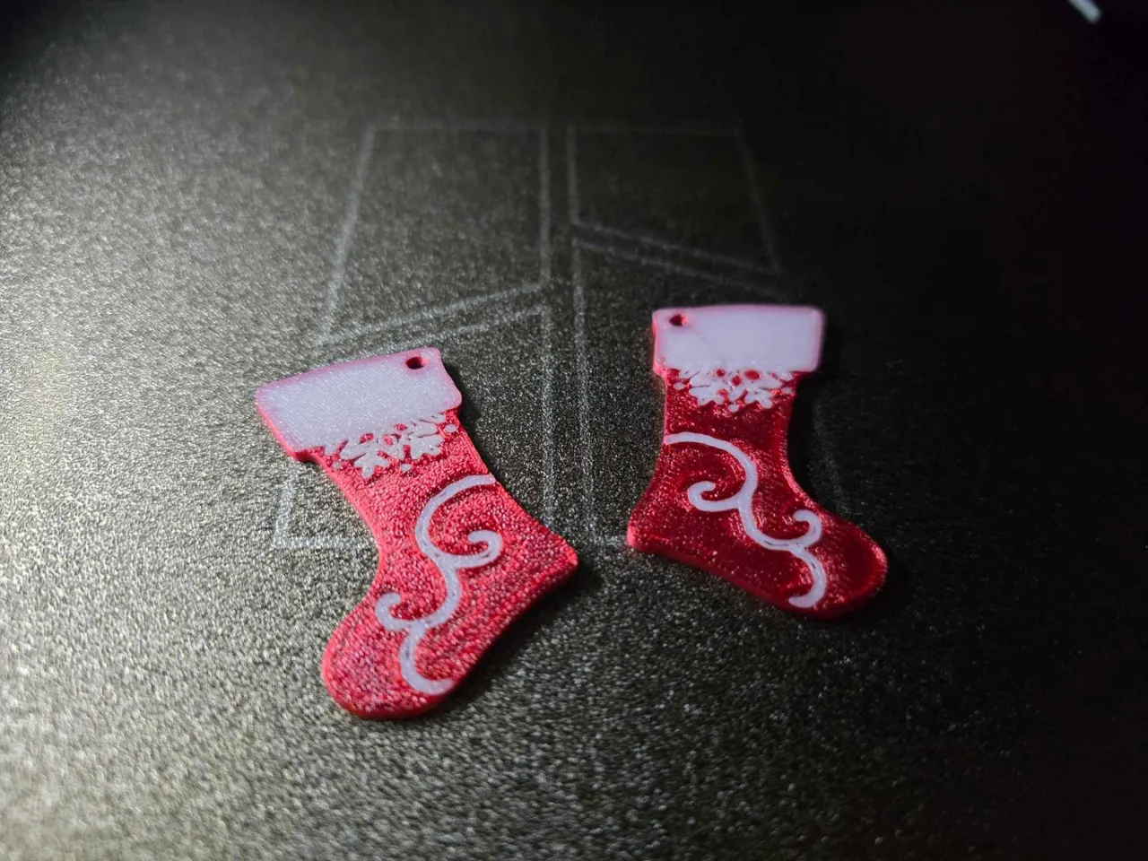 Stocking Earrings view 2
