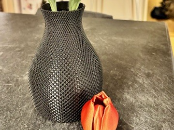 Vase with insert 8 pieces
