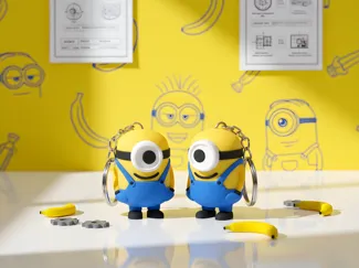 Minion Bros Keychain