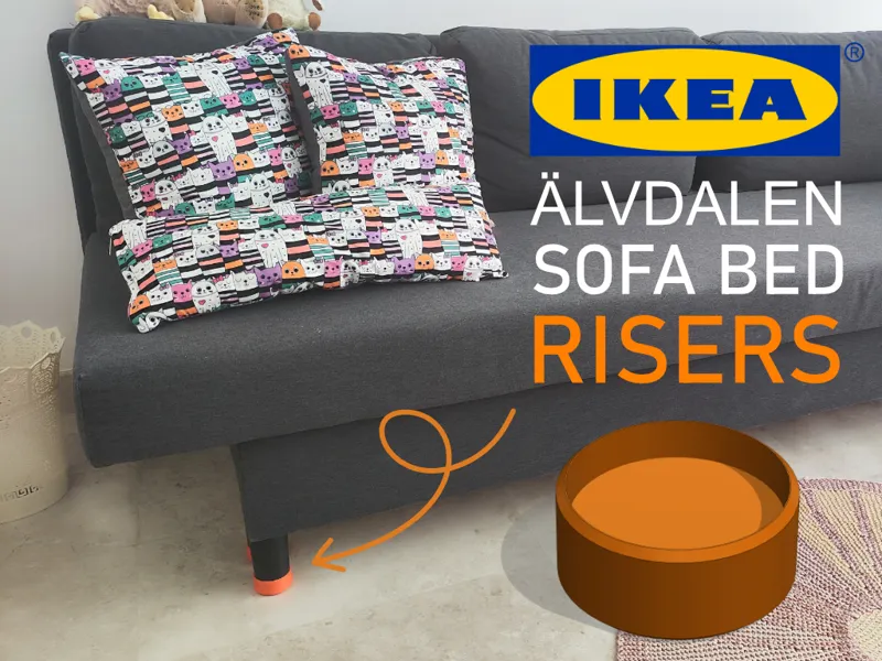 IKEA ÄLVDALEN Sofa Bed Risers