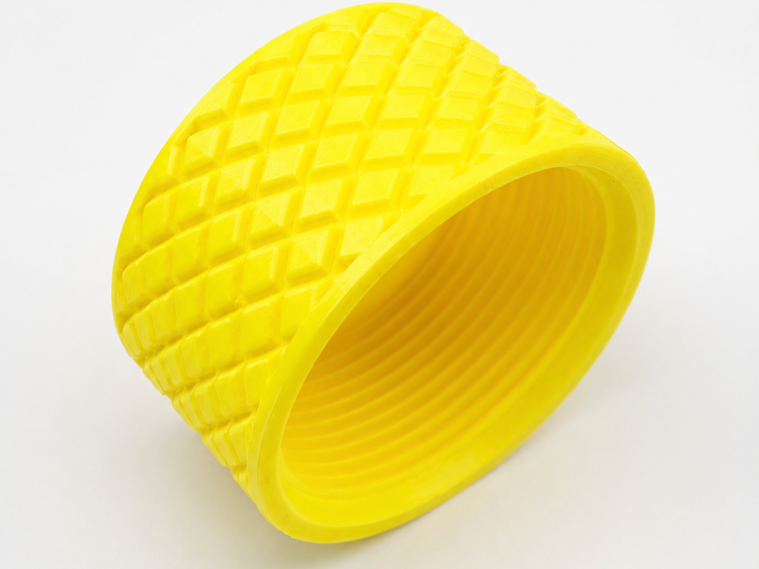 Bouchon fileté 2" – texture grip diamant moleté