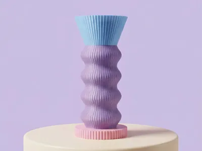 Lilac Candle Holder