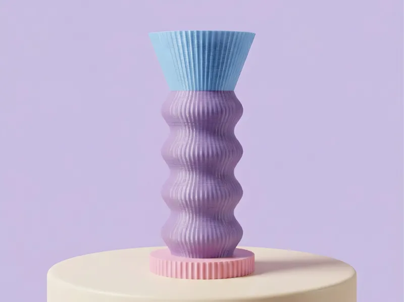 Lilac Candle Holder