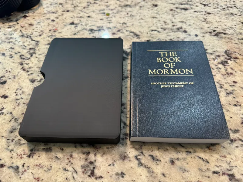 Case For Missionary Book of Mormon LDS