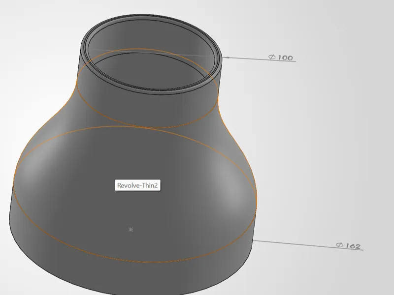Air Duct Adapter – 160 mm → 110 mm (Reducer)