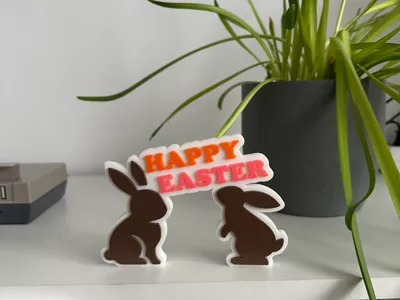 Happy Easter Bunnies / AMS Multicolor
