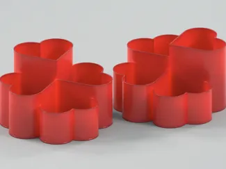 Valentine's Heart-Shaped Organizer