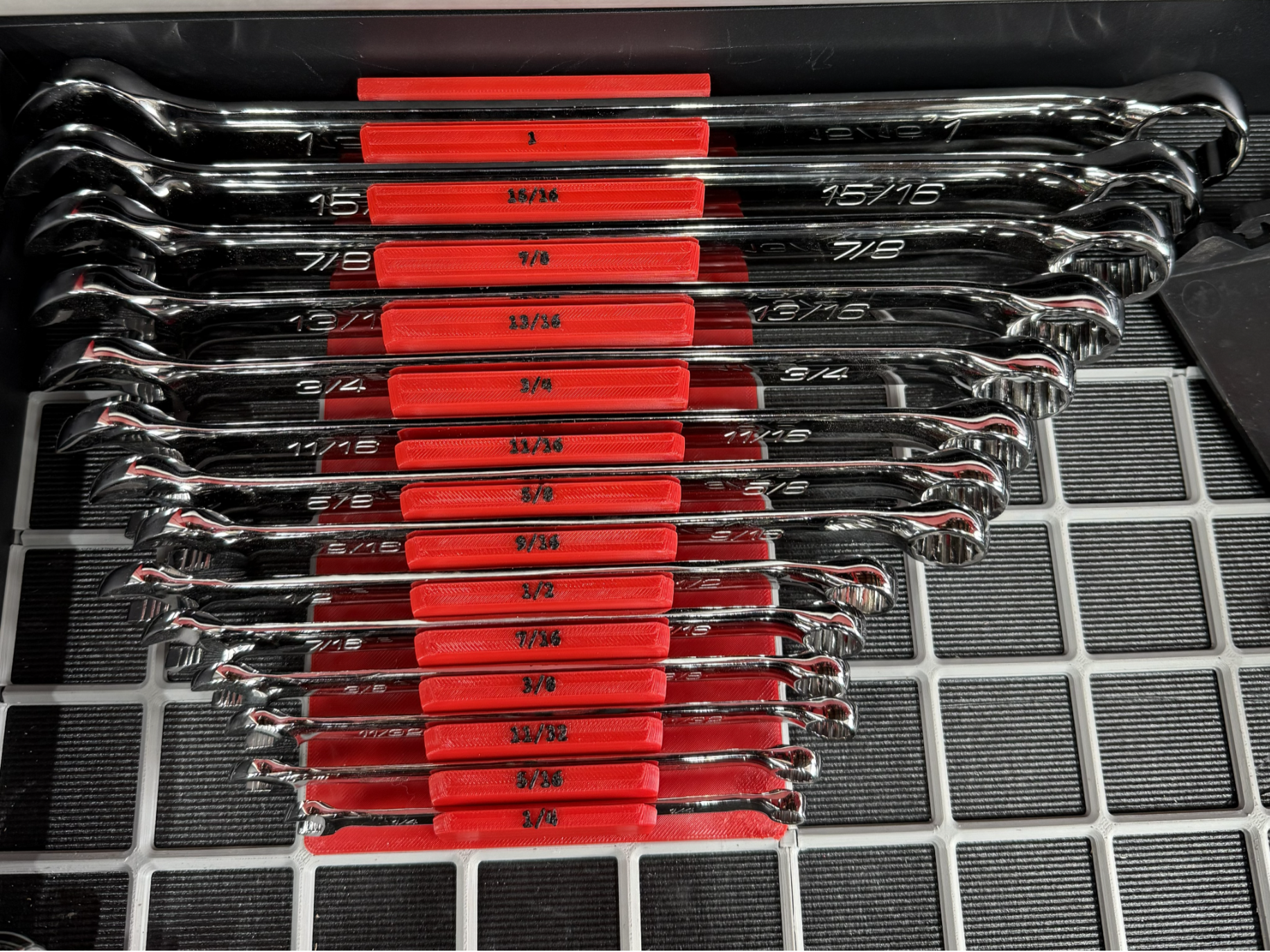 ICON Gridfinity 14 piece 6mm-19mm organizer 