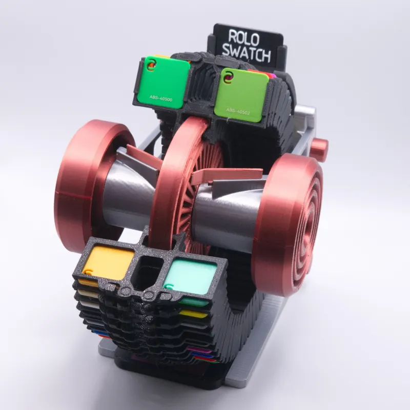 Roloswatch desk Filament rotating display
