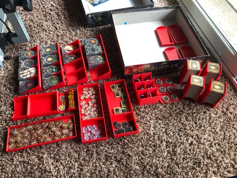 DungeonQuest Revised Edition Organizer Insert 