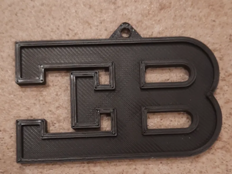 Bugatti keyring