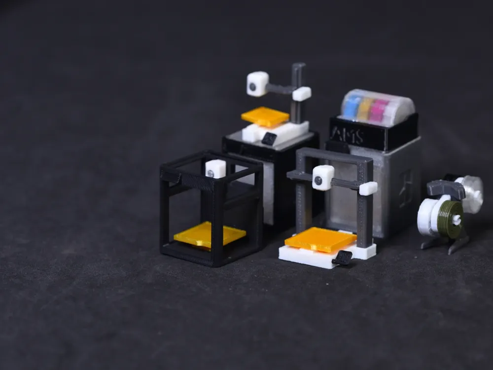【1/15】My Workshop Miniature Series: Bambu Lab P1P 3D Printer - Free 3D ...