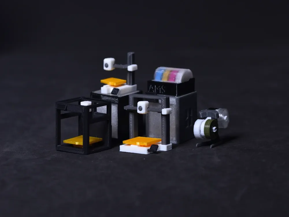【1/15】My Workshop Miniature Series: Bambu Lab P1P 3D Printer - Free 3D ...