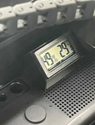 Hygrometer / Thermometer stand 40° V4