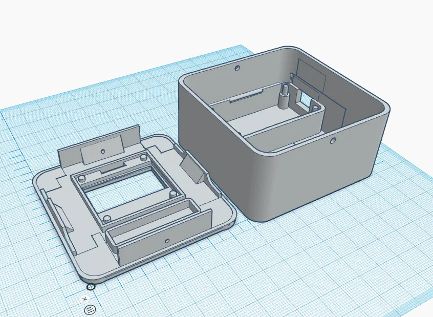 ESP32 enclosure with OLED SH1106 and LD2410B by one1973 - MakerWorld
