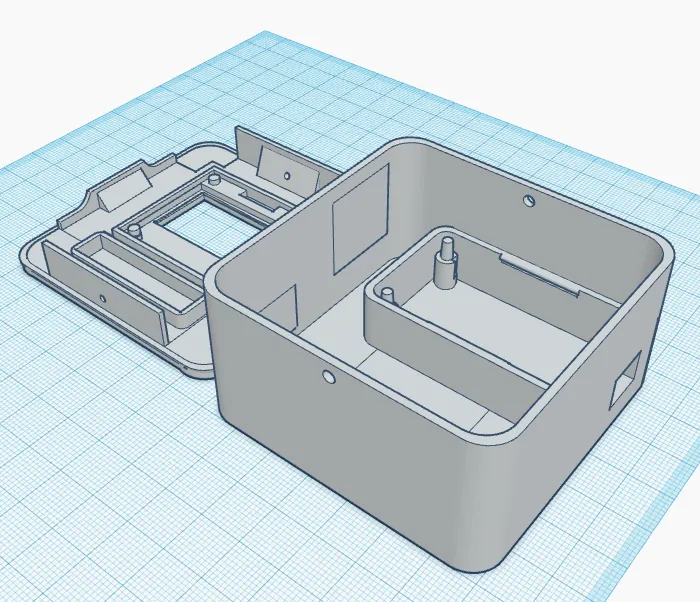 ESP32 enclosure with OLED SH1106 and LD2410B by one1973 - MakerWorld