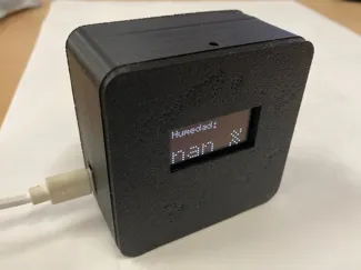 ESP32 enclosure with OLED SH1106 and LD2410B