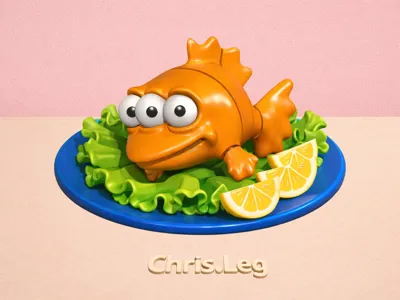 Radioactive Fish - Flexi