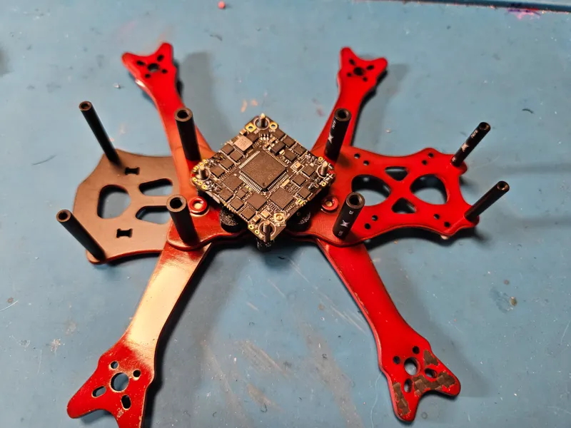 Quadmula Djinn 25x25 AIO Conversion Part
